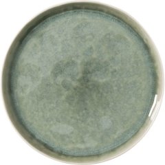 Десертная тарелка, фарфор 21&times;1,5 см, нефритовая SPIRO POMAX 40627-CEL-45