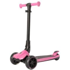 Детский 3-колесный самокат с регулировкой высоты, розовый 6941876006526