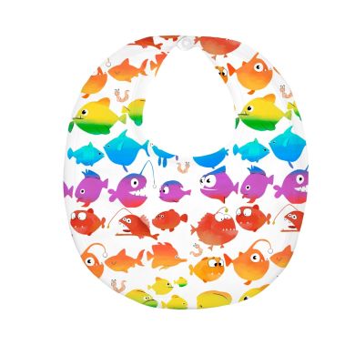 Детский Слюнявчик My Little Pie One size Разноцветный Crazy Fish/BIB005