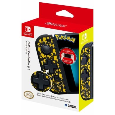 Дополнительный контроллер DPAD-CONTROLLER (L) PIKACHU Hori NSW-120E