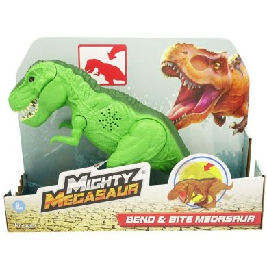 Фігурка динозавра T-Rex що гарчить і кусає Mighty Megasaur 80086