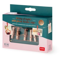 Гирлянда из светодиодов с прищепками для фото Legami CSTR0001