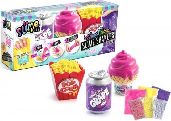 Іграшка для розваг Canal Toys Slimelicious Твій гламурний Лизун з ароматом — Солодощі 3 в наборі SSC075