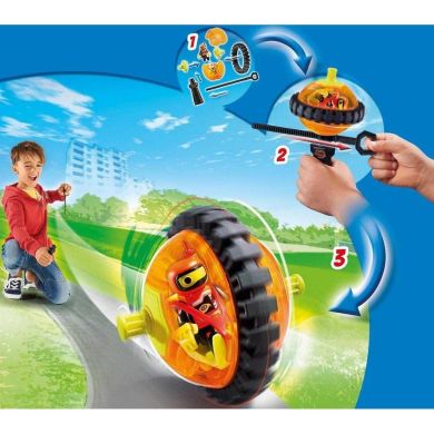 Игрушка Playmobil Роллер-рейсер оранжевый 9203