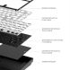 Игровая клавиатура беспроводная DARK PROJECT ALU81 Terra Nova ENG/RUS (DPKB_NOVA_81_ANSI_BLACK_UA)