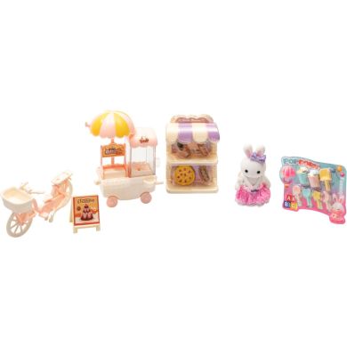 Игровой набор Кролик Kaidi: уличный десертный фургончик XIE SHENG TOYS 6693