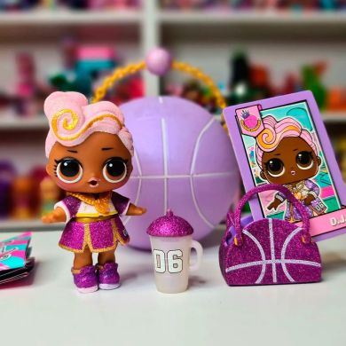Игровой набор с куклой серии All Star Sports Баскетболистки (в ассорт, в диспл) L.O.L. Surprise! 579816