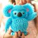 Интерактивная игрушка Jiggly Pup Зажигательная Коала (голубая) JP007-BL