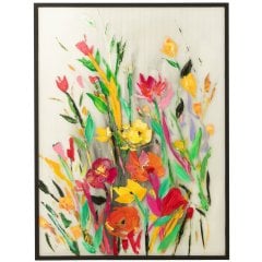 Картина Дикие цветы акрил (92,5x4,5x122,5 см) J-LINE 62534