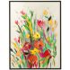 Картина Дикие цветы акрил (92,5x4,5x122,5 см) J-LINE 62534