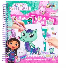 Книжка для раскраски, детская GABBY'S DOLLHOUSE Активити GD24356
