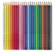 Цветные карандаши Faber-Castell GRIP 2001, 24 цвета в металлической коробке 25578