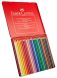 Кольорові олівці Faber-Castell GRIP 2001, 24 кольору в металевій коробці 25578