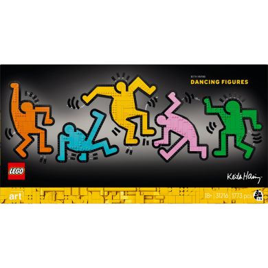 Конструктор Кот Гаринг &mdash; Танцующие человечки LEGO Art 31216