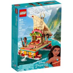 Конструктор LEGO Disney Princess Пошуковий човен Ваяни 321 деталей 43210