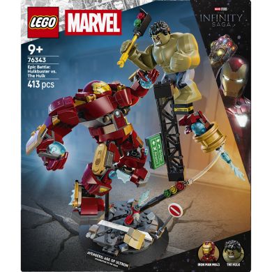 Конструктор LEGO Super Heroes Marvel Легендарна битва: Халкбастер vs. Халк 76343