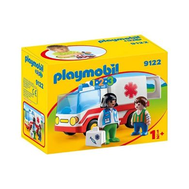 Конструктор Playmobil 1-2-3 Скорая помощь 9122