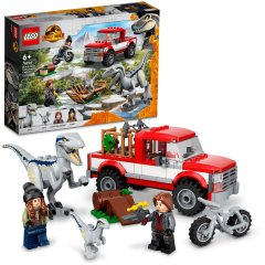 Конструктор Полювання на Блу і Бета-велоцираптора LEGO Jurassic World 76946