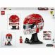 Конструктор Шлем Шарля Леклера из команды Scuderia Ferrari HP Lego Editions 43014