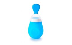 Ложка для першого прикорму Munchkin Squeeze Голуба 012398.01, Блакитний