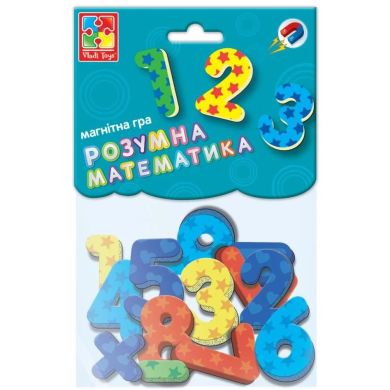Магнитная игра Цифры и геометрические фигуры VT5900-01 (укр)