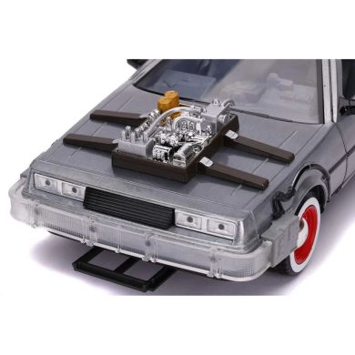 Машина металева Jada Назад у майбутнє 3 Машина часу (1989) зі світловим ефектом, масш. 1:24, 8 років JADA 253255027