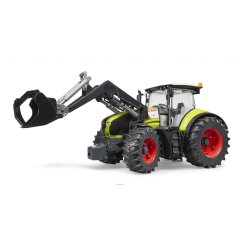 Машинка игрушечная-трактор Claas Axion 950 с погрузчиком 1:16 Bruder 03013
