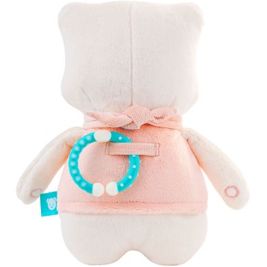 Мягкая игрушка для сна MyHummy Teddy Bear Suzy с датчиком сна 5907522820251, Розовый