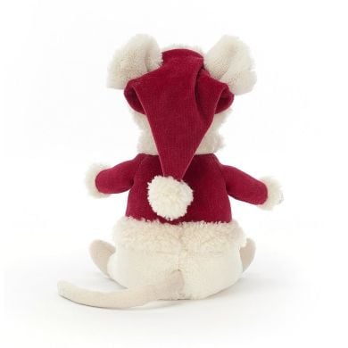 Мягкая Игрушка Веселая Мышка в блузке 18 см, Jellycat (Джелли Кэт) MER3M