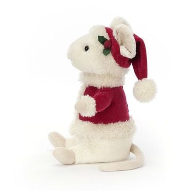 Мягкая Игрушка Веселая Мышка в блузке 18 см, Jellycat (Джелли Кэт) MER3M