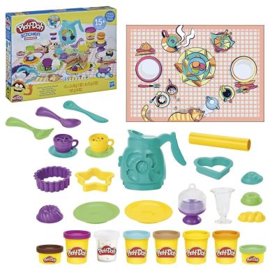 Набор для творчества с пластилином Play-Doh COFFEE N TEA F5751