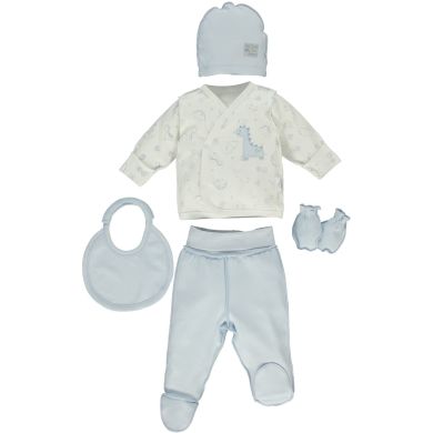 Набор одежды из 5 предметов для новорожденных LOST FRIENDS Bebetto 0-3м/62см Z 758