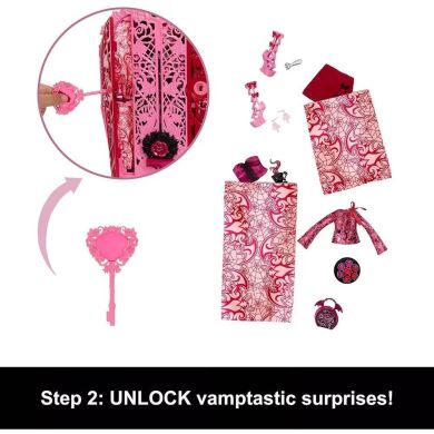 Набор-сюрприз Ужас-секреты Дракулоры серии Цвет и тьма Monster High HYT72