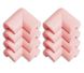 Набор защитных уголков Babyhood, 8 шт., розовый BH-602P, Розовый