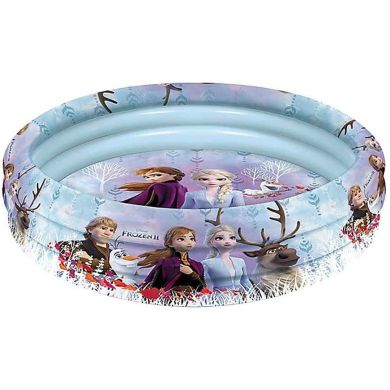Надувний басейн FROZEN з 3 кільцями 100 см. 16527