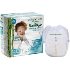 Подгузники-трусики Clealry Herbal Bamboo, размер 4 (9-15 кг), 20 шт. 812898015925, M