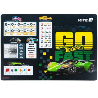 Підкладка настільна, 42,5x29см, PP Hot Wheels-1 HW25-207-1