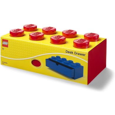 Восьмиточечный красный контейнер выдвижной ящик Х8 Lego 40211730