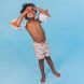 Плавки-боксеры Коричневый Леопард Animal 86/92 Swim Essentials 2024SE1414