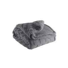 Плед RAVA 150x200 см серый Tiseco 3588GREY