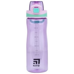 Пляшечка для води, 650 мл, фіолетова Kite K21-395-04, Фіолетовий
