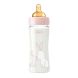 Бутылочка для кормления стеклянная Chicco Original Touch с латексной соской 0м+ 240 мл Розовая 27720.10, Розовый