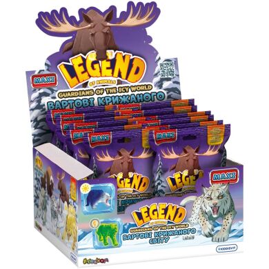 Стретч-игрушка в виде животного серии LEGEND OF ANIMALS МАКСИ - СТОРОЖНЫЕ КРЕСЯНОГО МИРА (в дисп.) #Sbabam 67/CN24