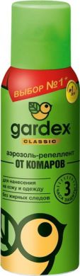 Аерозоль-репелент Gardex Classic від комарів 100 мл 134