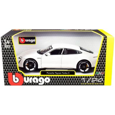 Автомодель Porsche Taycan Turbo S (асорті синій, білий, 1:24) Bburago 18-21098