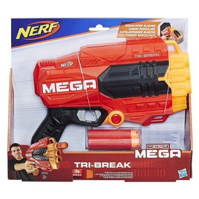 Бластер Nerf Mega Tri-Break E0103