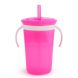 Чашка-контейнер Munchkin Snack and Sip розовая 10867.02, Розовый