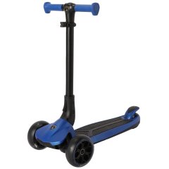 Детский 3-колесный самокат с регулировкой высоты, синий 6941876006502