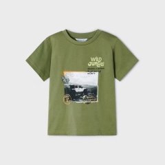 Футболка для мальчика 5F, р.104 Зеленый Mayoral 3010