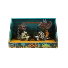 игрушка мотоцикл-динозавр; инерционный KZ958-1801F